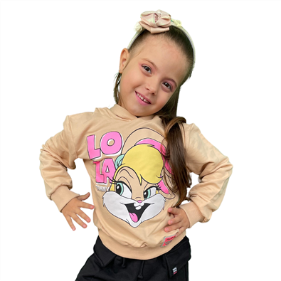 Blusa Infantil Feminino Lolla, Looney Tunes
