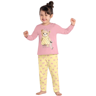 Pijama Infantil Feminino Estampado