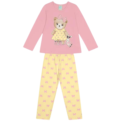 Pijama Infantil Feminino Estampado