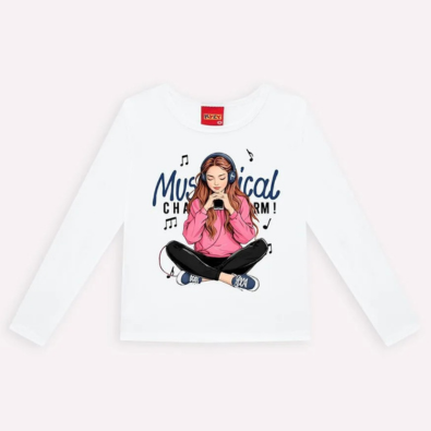 Blusa Infantil Feminina Inverno