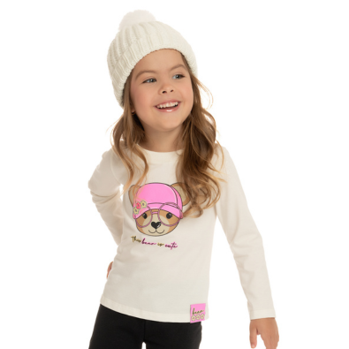 Blusinha Manga Longa Infantil