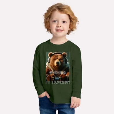 Camiseta Infantil Masculina Inverno