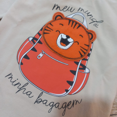 Camiseta Infantil Masculina Inverno