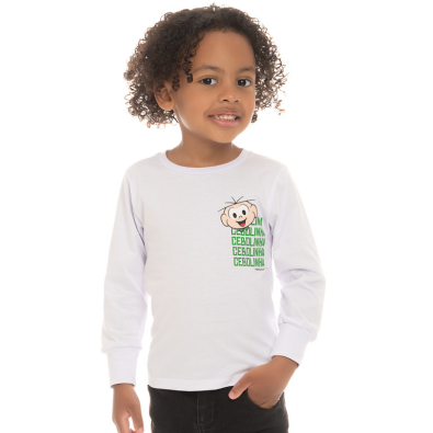 Camiseta Infantil Masculina Inverno