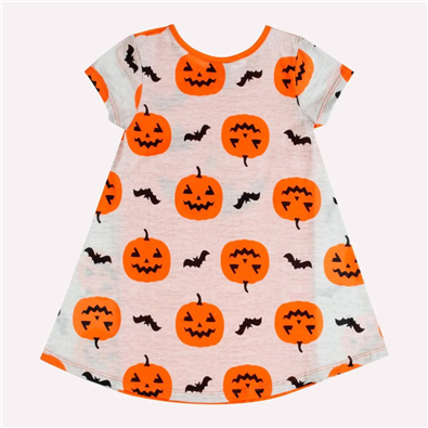 Camisola Infantil Feminina Halloween