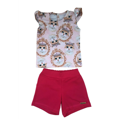 Conjunto de Beb Feminino de Vero