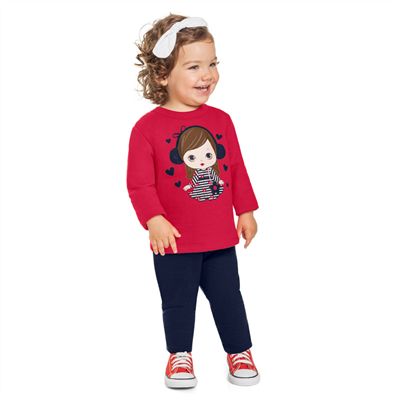 Conjunto Infantil Feminino Beb