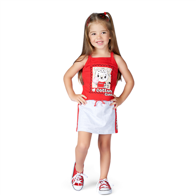 Conjunto Infantil Feminino Beb Vero