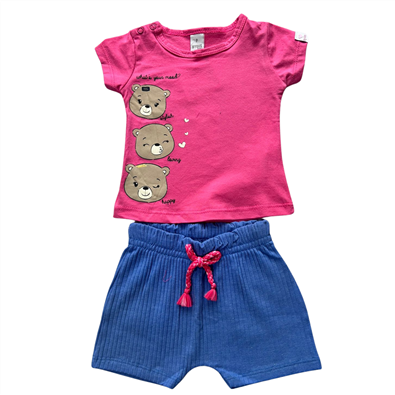 Conjunto Infantil Feminino Beb Vero