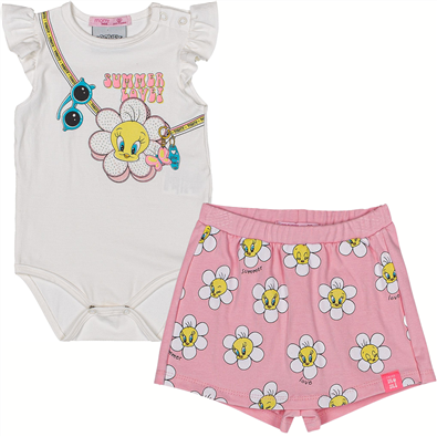 Conjunto Infantil Feminino Body Beb