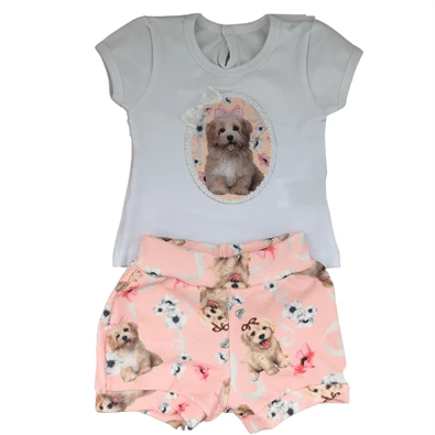 Conjunto Infantil Feminino de Vero