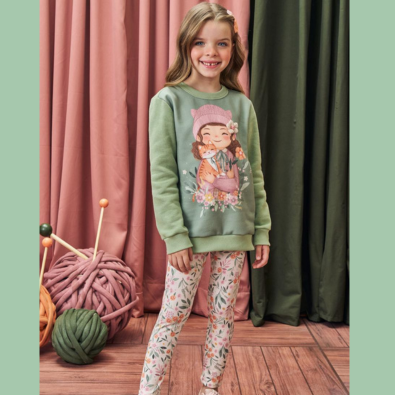 Conjunto Infantil Feminino Inverno