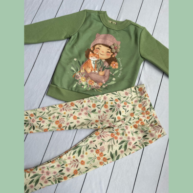 Conjunto Infantil Feminino Inverno
