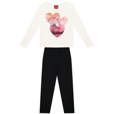 Conjunto Infantil Feminino Inverno