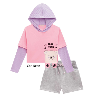 Conjunto Infantil Feminino Inverno