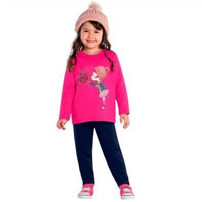 Conjunto Infantil Feminino Inverno