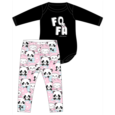 Conjunto Infantil Feminino Inverno Beb