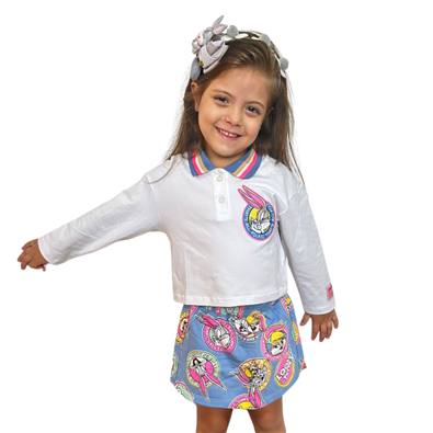 Conjunto Infantil Feminino Looney Tunes