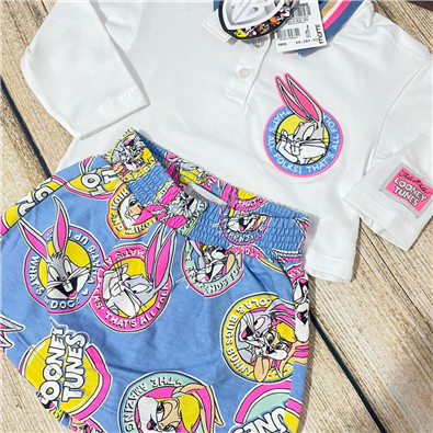 Conjunto Infantil Feminino Looney Tunes