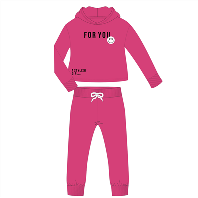 Conjunto Infantil Feminino Moletom