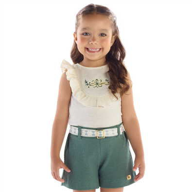 Conjunto Infantil Feminino Ver�o