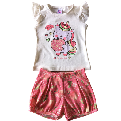 Conjunto Infantil Feminino Vero