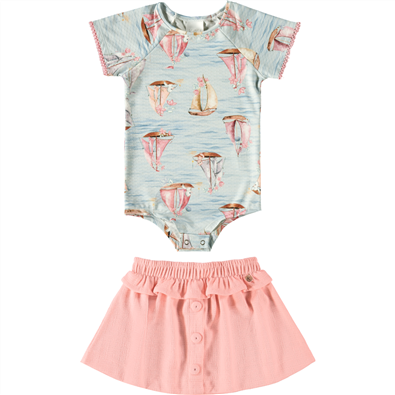 Conjunto Infantil Feminino Vero