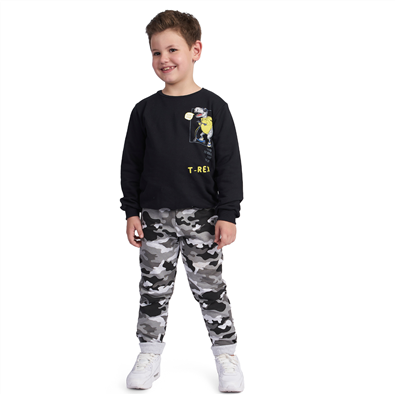 Conjunto Infantil Masculino Moletom Inverno