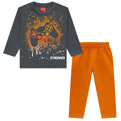 Conjunto Moletom Infantil Masculino Beb