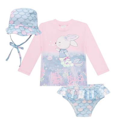 Conjunto Praia Infantil Feminino Beb