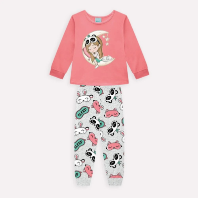 Pijama Infantil Feminino Inverno