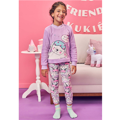 Pijama Infantil Feminino Inverno