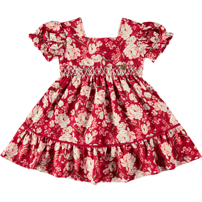 Vestido Infantil Feminino Bebe Estampado