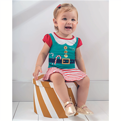 Vestido Infantil Feminino Body Natal