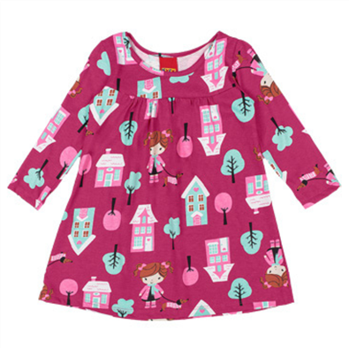 Vestido Infantil Feminino Inverno Beb