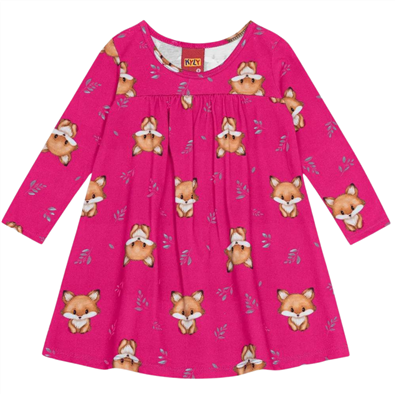 Vestido infantil Feminino Iverno