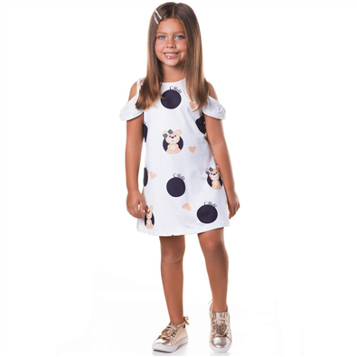 Vestido Infantil Feminino Vero