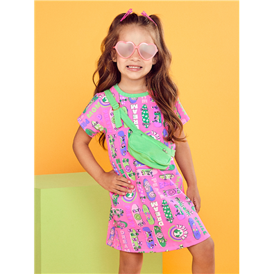 Vestido Infantil Feminino Vero