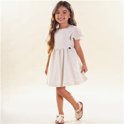 Vestido Infantil Feminino Vero